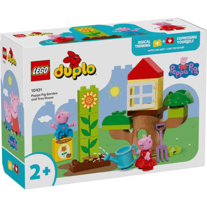 Duplo Greta Gris trädgård och trädkoja